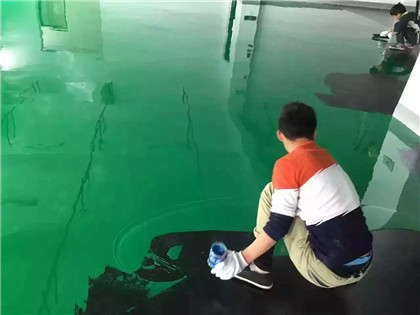 马边下面给你一份环氧地坪漆施工的完整流程